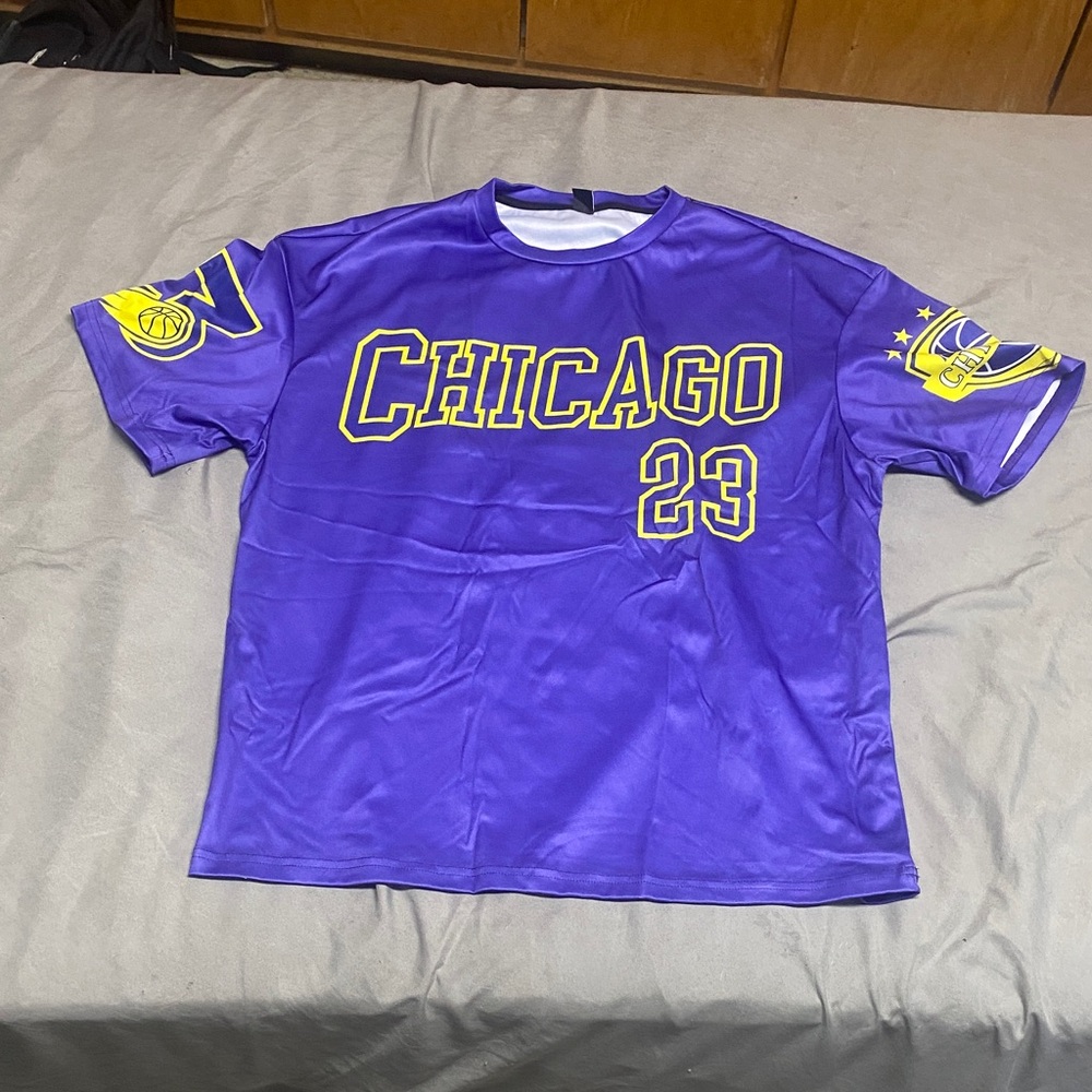 Chicago 23 Purple Jersey